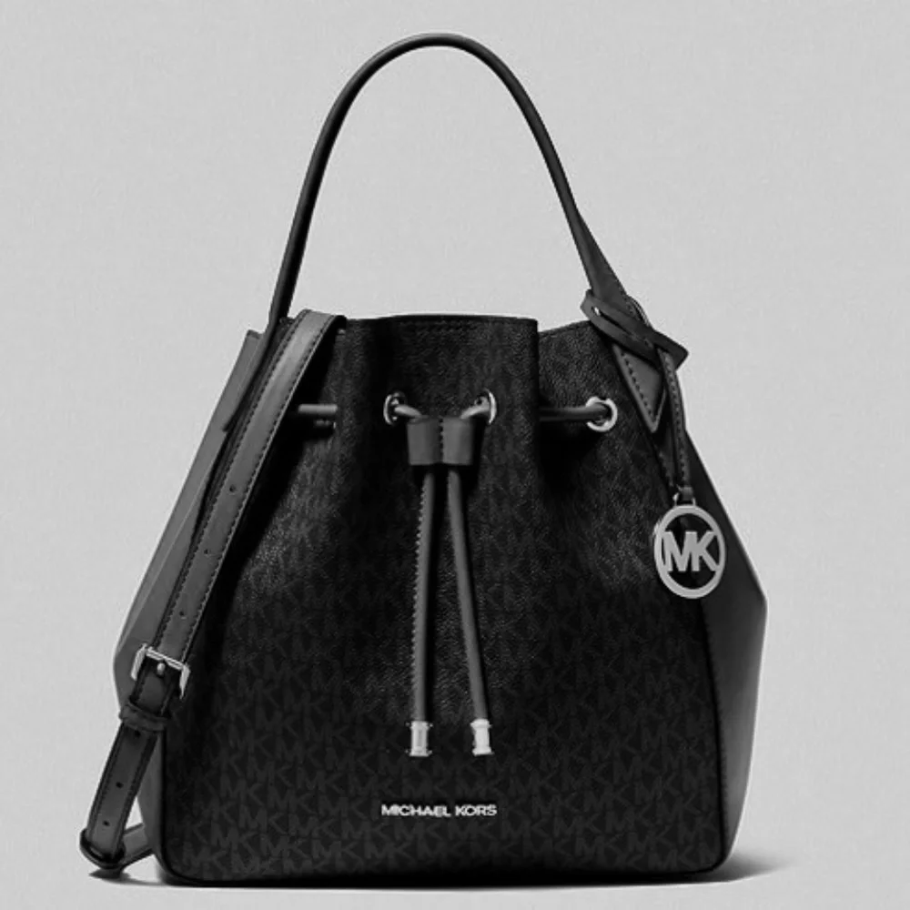 Michael Kors Large Phoebe Signature Bucket Bag NWT